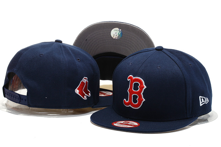 MLB Boston Red Sox NE Snapback Hat #40